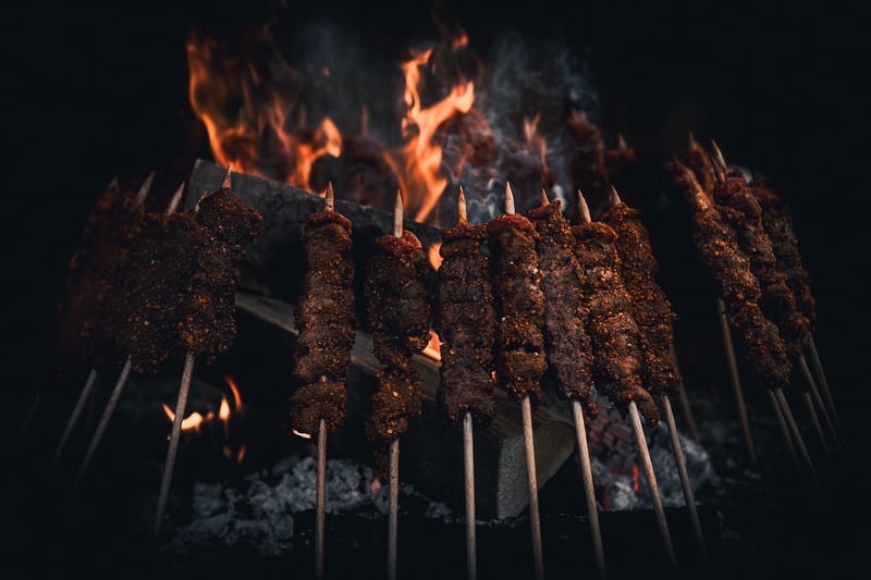 Lemon Rosemary Grilled Chicken Skewers